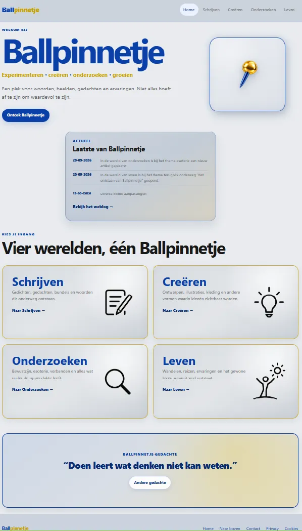 Huidige ontwerp
